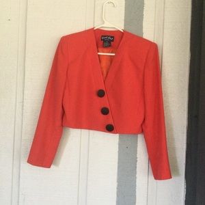 Sweet Suit Vintage Crop Jacket /Blazer Size 4